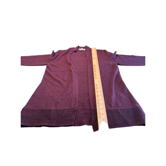 Stitch Fix Evolution Open Front Mauve Cardigan Size Small - Picture 5 of 7